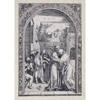 The Life of the Virgin III; The Meeting of Joachim and Anna at the Golden Gate