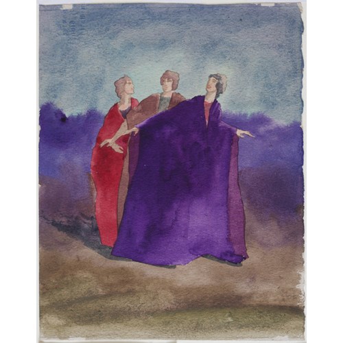 Three Robed Women