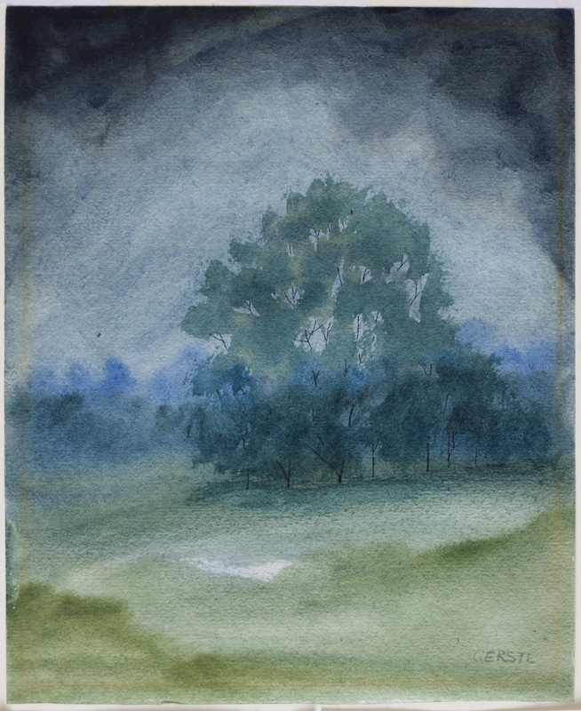 Landscape With A Clump Of Trees