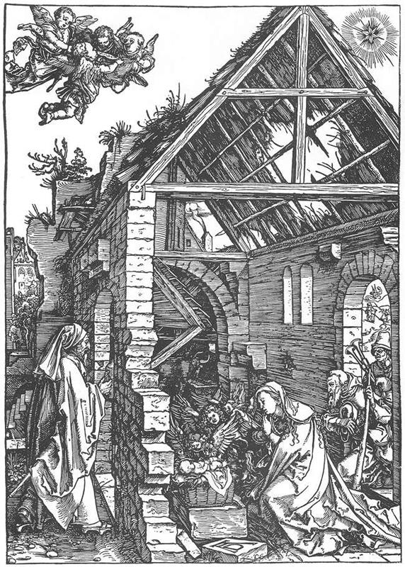 The Life of the Virgin IX; The Nativity or The Adoration of the Shepherds