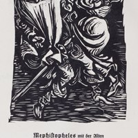 Mephistopheles Dances with the Old Woman