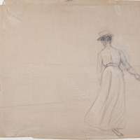 Woman Playing Tennis