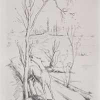 Landscape With Goats