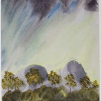Mountains and Trees