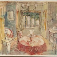 Interior of a room in Berlin