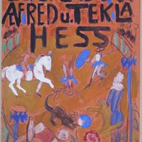 Circus Scene - Study for the title page Gastebuch for Alfred and Tekla Hess