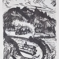 Landscape in the Taunus